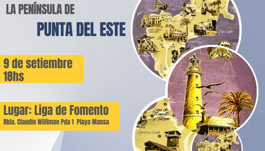 Se realizará el lanzamiento del Mapa Multimedia de Bienes Culturales y de la Memoria de la Península de Punta del Este