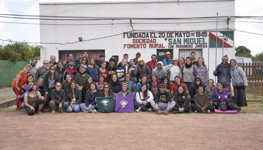 Campamento de salud en Villa 18 de Julio, Rocha, Uruguay