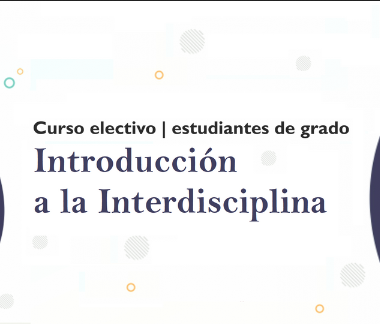 Curso electivo del Espacio Interdisciplinario: “Introducción a la Interdisciplina”