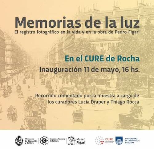 Exposición memorias de la luz en el CURE Rocha