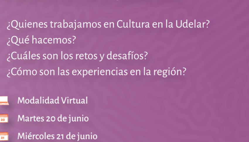 Prácticas de gestión cultural en la Udelar: Presentación de experiencias de Uruguay, Argentina, Brasil y Chile