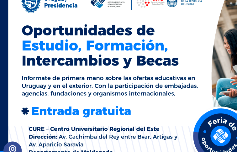 17/10 – 16hs / Charla “Oportunidades de Estudio, Formación, Intercambios y Becas”