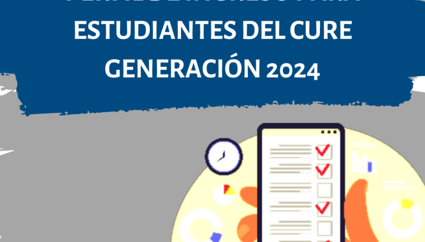 Están disponibles las Evaluaciones Diagnósticas y Perfil de Ingreso para estudiantes del CURE generación 2024