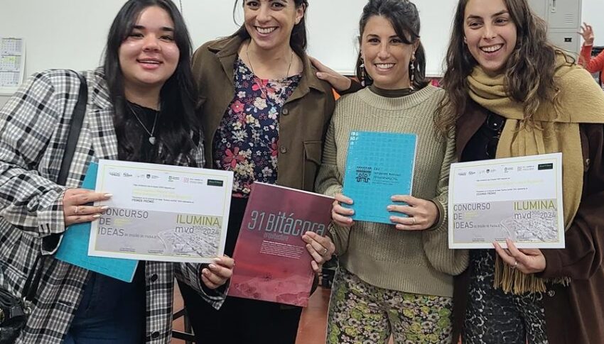 Estudiantes de la Licenciatura en Diseño de Paisaje del CURE-Udelar se destacan en Concurso de Diseño​