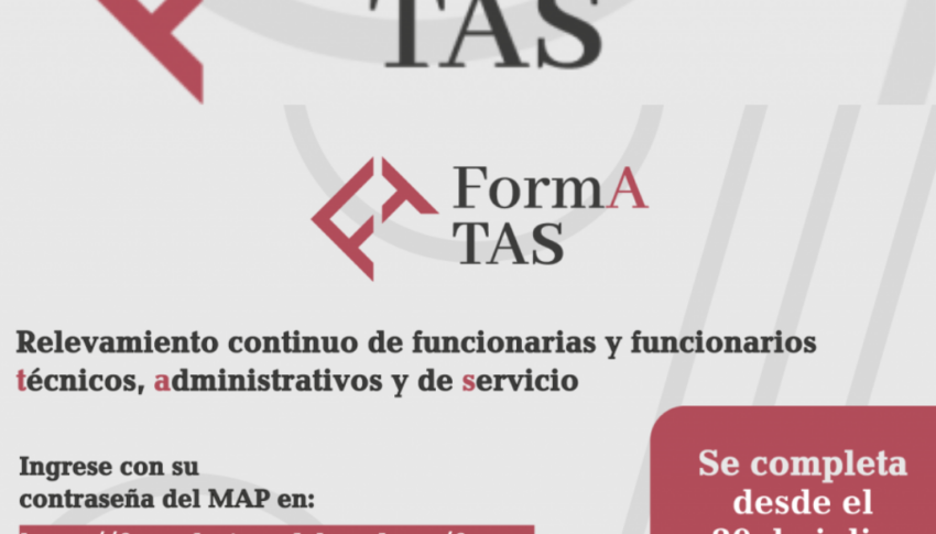 Relevamiento continuo de funcionarios y funcionarias – TAS