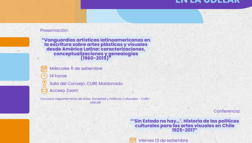 Actividades del Dr. Pablo Berríos González en la UDELAR: 11 y 13 de septiembre