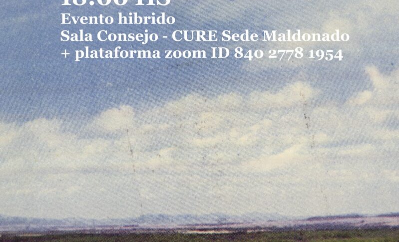 Este lunes 7 de octubre se realizará el conversatorio “Revisitando la costa sur uruguaya: infraestructura, ambiente, sociedad y gobernanza de una región urbana”